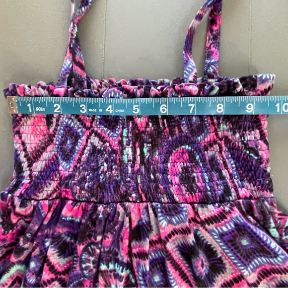 ELLA & KYLA Girls Casual Smocked Sundress - Picture 9 of 12